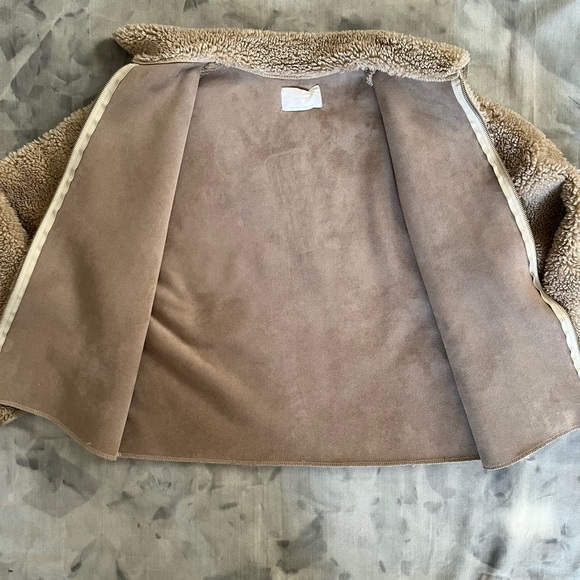 Oak + Fort Shearling Teddy Jacket - Picture 6 of 6